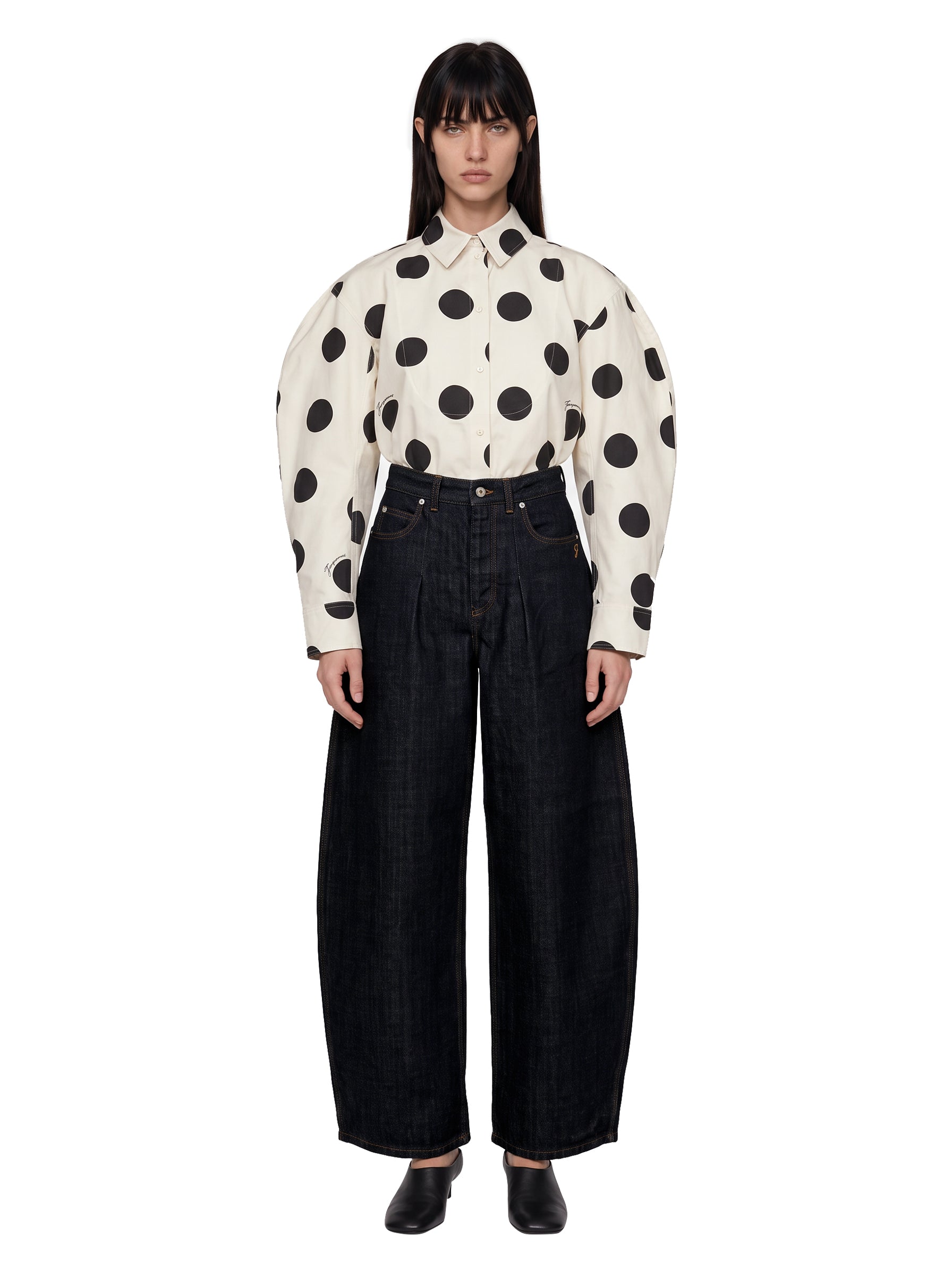 Jeans De-Nimes Ovalo in blu 