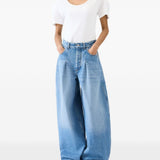 Jeans Le De-Nîmes Ovalo in blu 