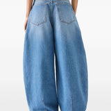Jeans Le De-Nîmes Ovalo in blu 