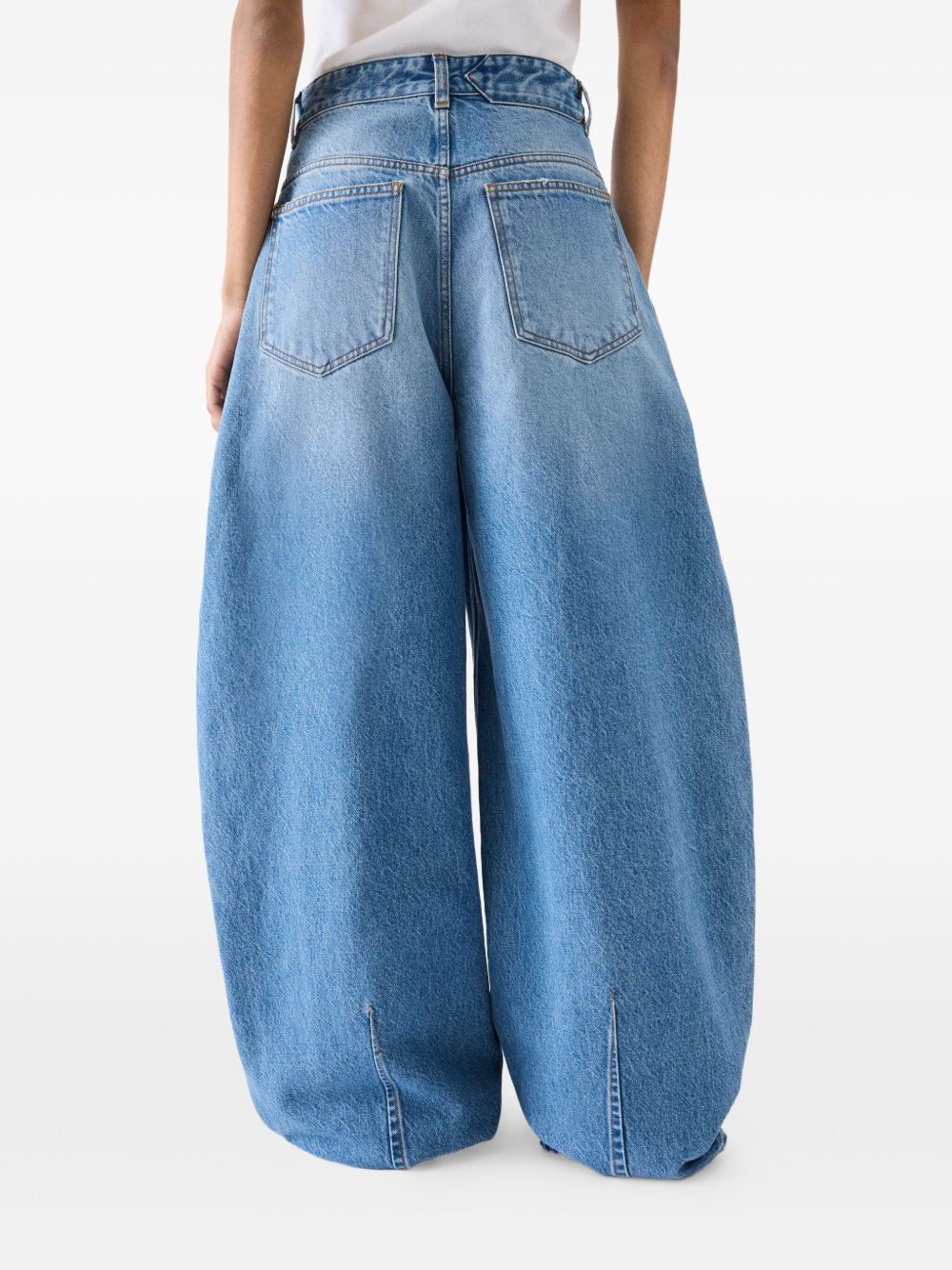 Jeans Le De-Nîmes Ovalo in blu 