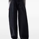 Jeans le de-nimes ovalo  in nero Jacquemus - donna 
