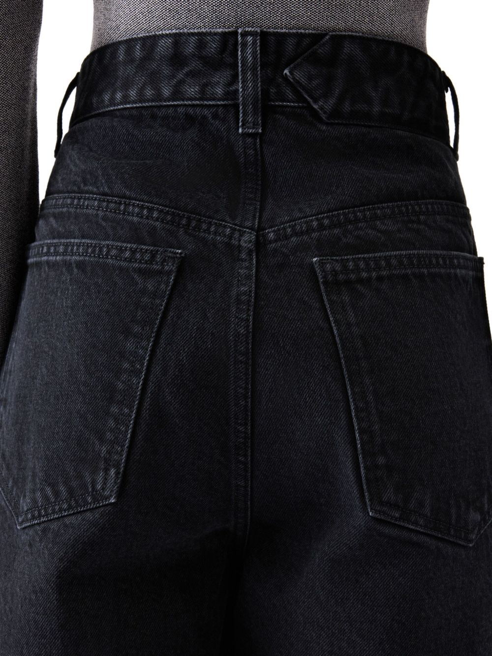 Jeans le de-nimes ovalo  in nero Jacquemus - donna 