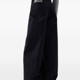 Jeans le de-nimes ovalo  in nero Jacquemus - donna 