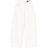 Jeans le de-nimes ovalo  in bianco Jacquemus - donna 