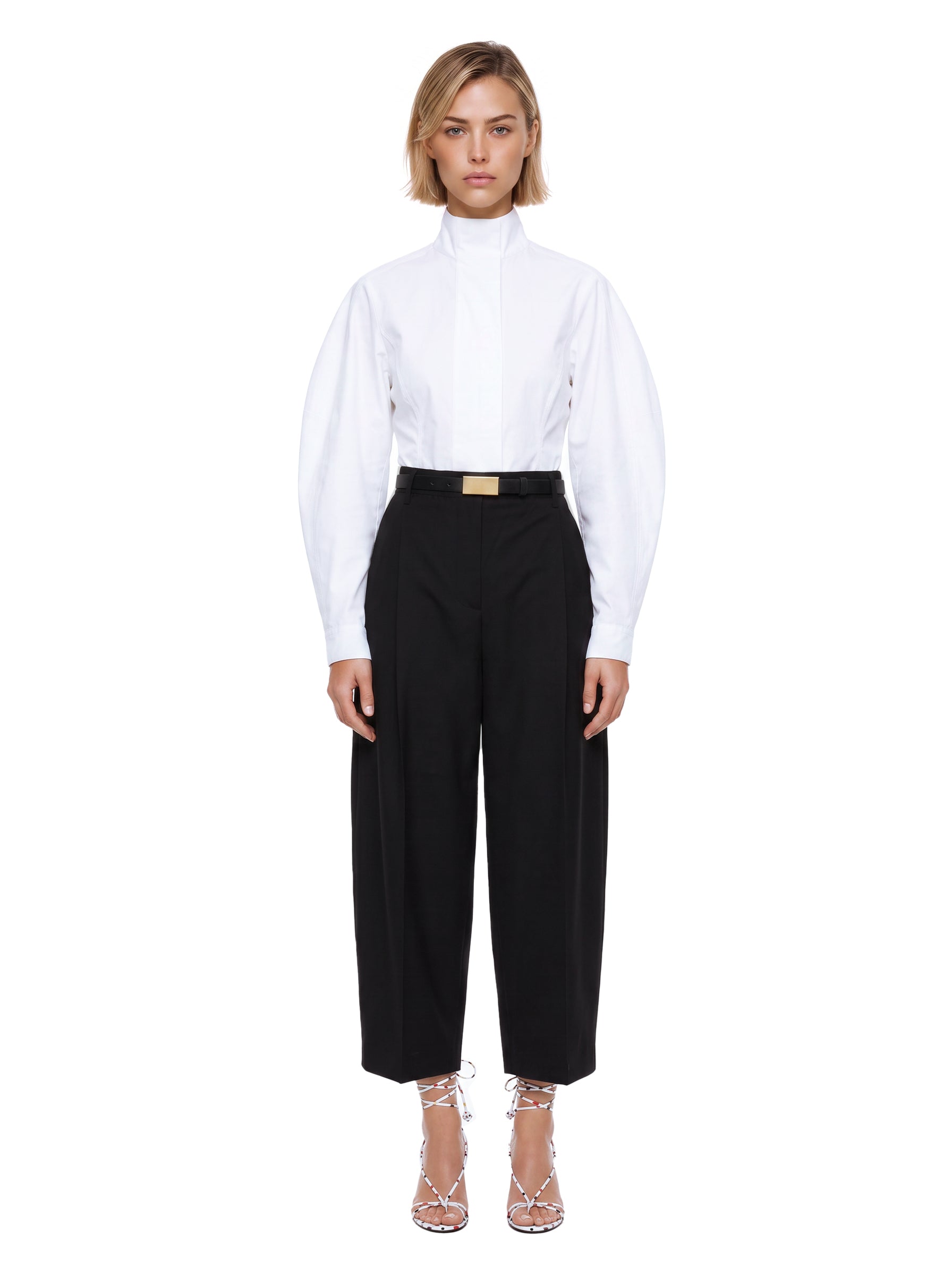 Pantaloni a vita alta Miami 