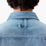 Camicia Denim La Chemise De-nimes Simon in blu 
