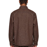 Camicia de-Nimes Simon in marrone 