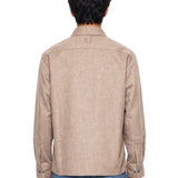 Giacca camicia Flash in beige 