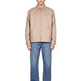 Giacca camicia Flash in beige 