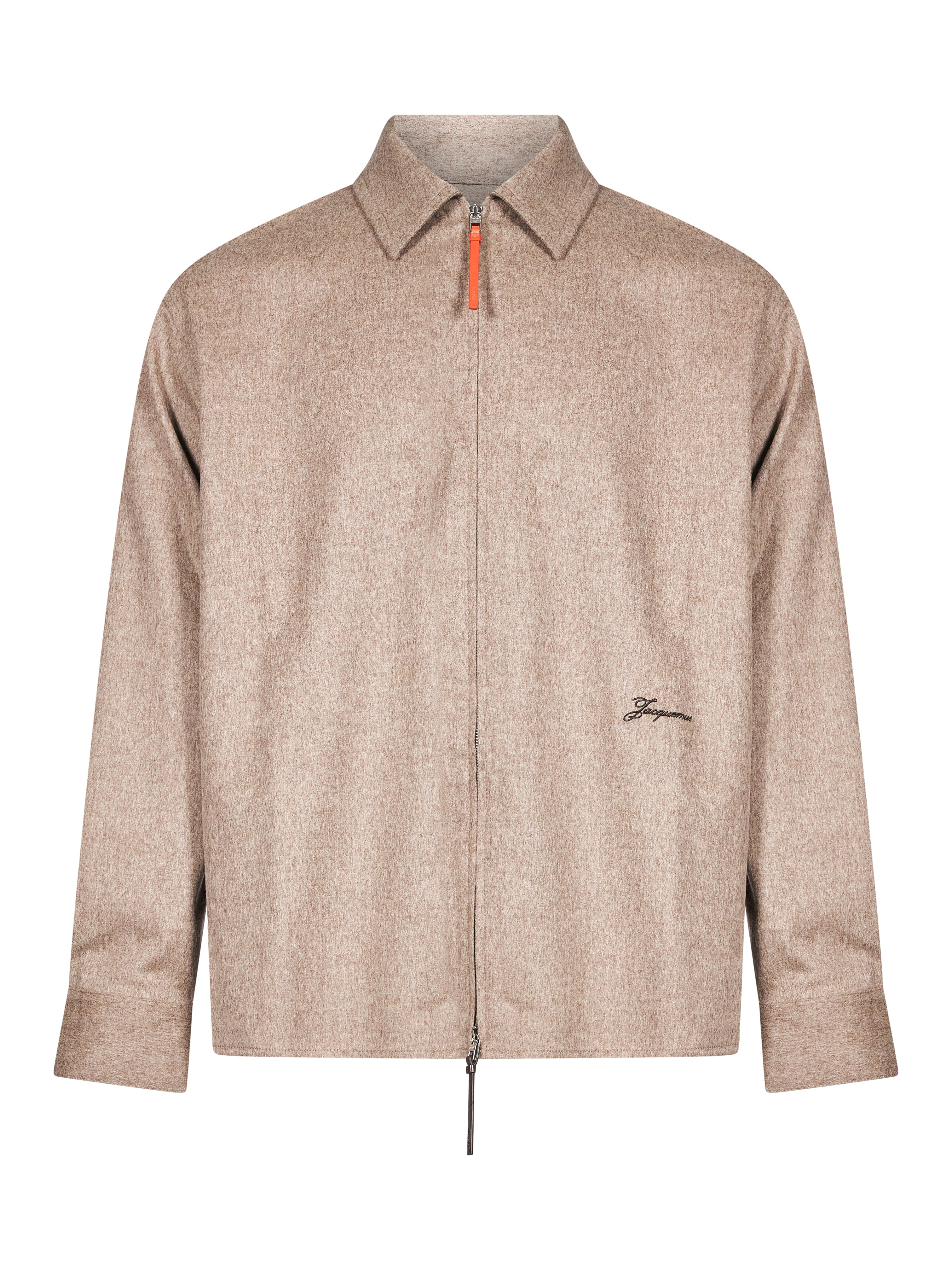Giacca camicia Flash in beige 