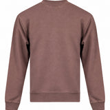 Felpa Gros Grain in marrone 