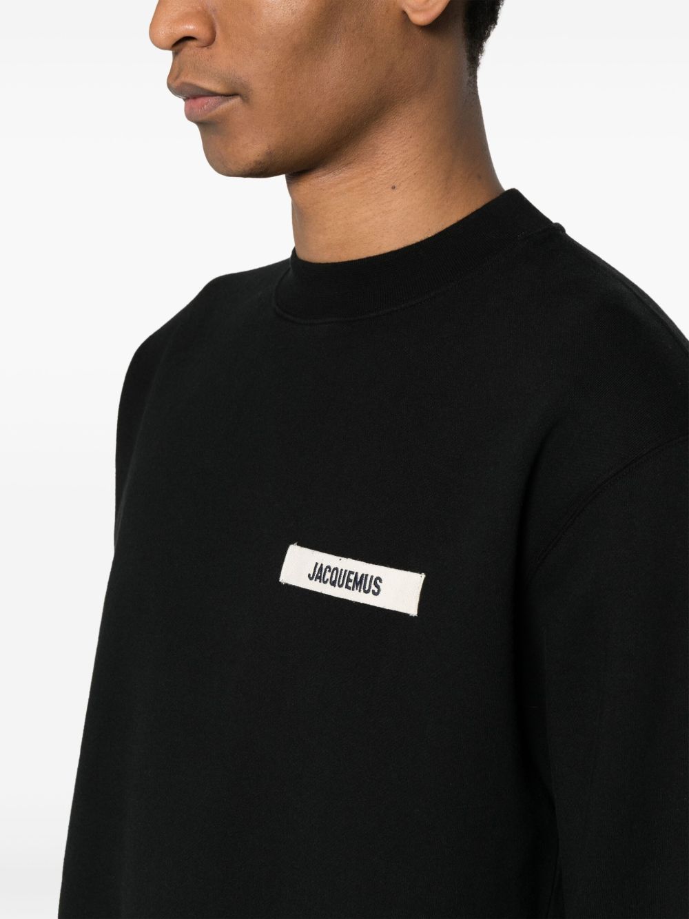 Felpa Le Sweatshirt Gros Grain in nero 