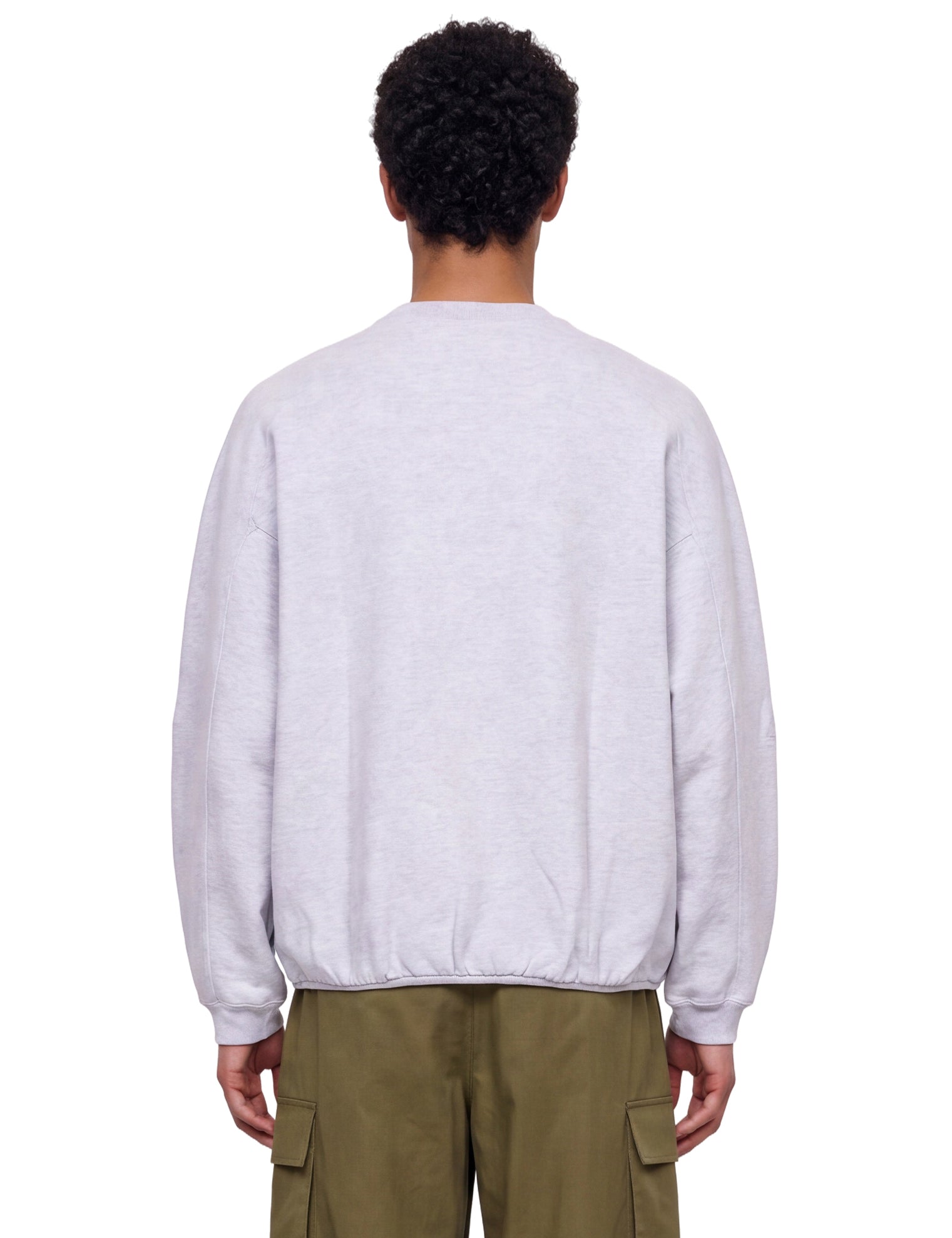 Felpa le sweatshirt ruban in grigio 