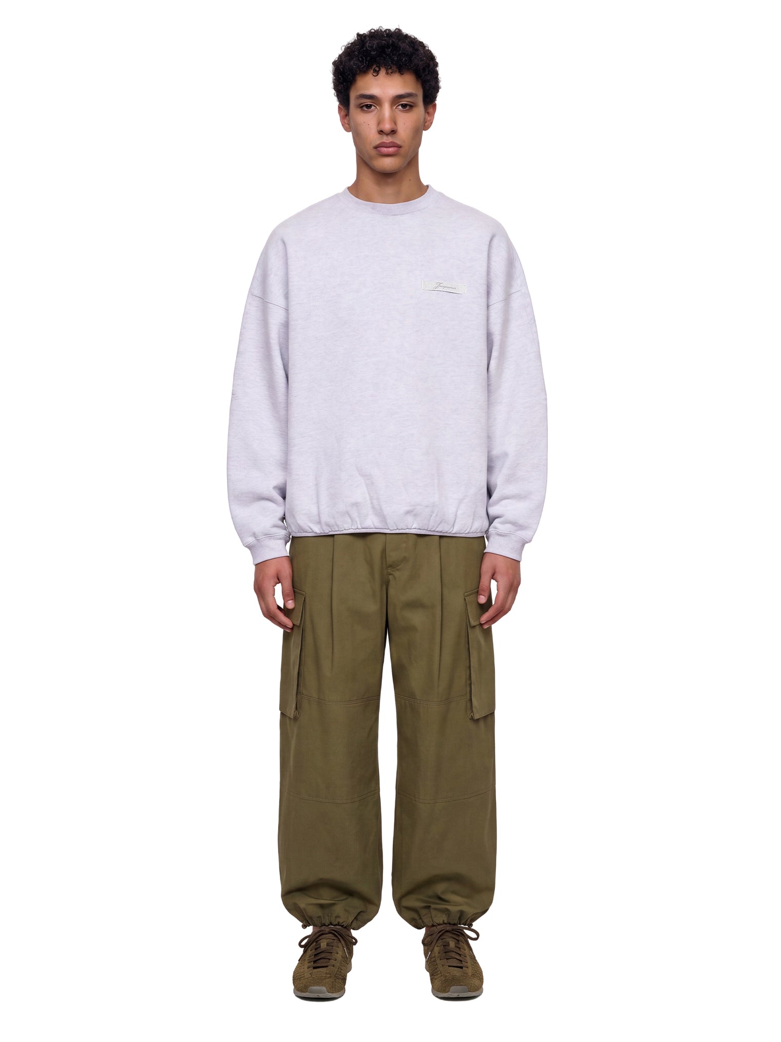 Felpa Le Sweatshirt Ruban in grigio 