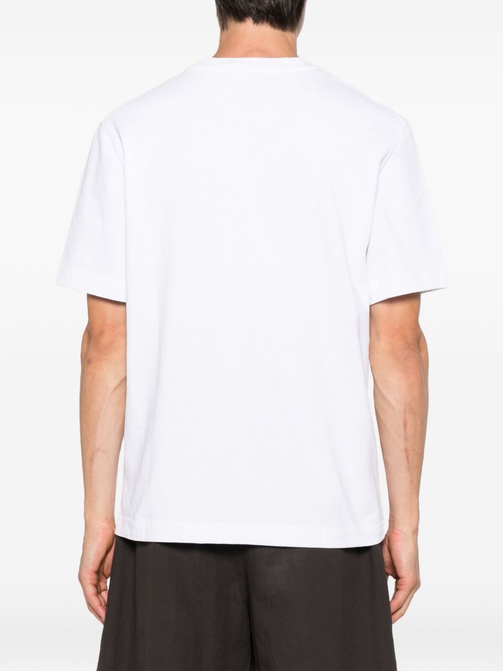 T-shirt Le T-shirt Gros Grain in bianco Jacquemus - Unisex 