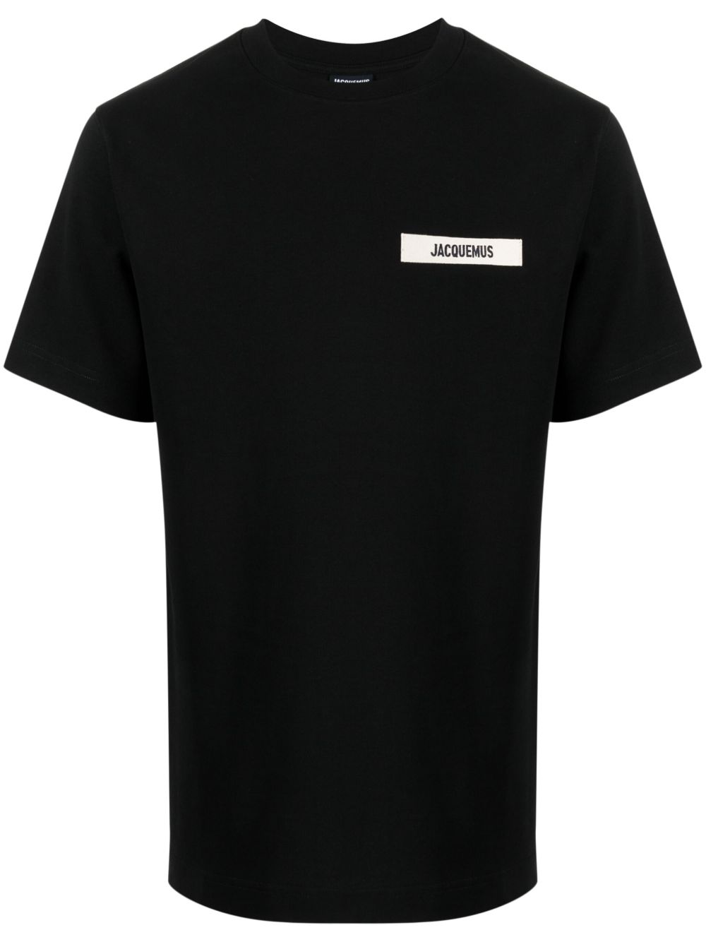 T-shirt Le T-shirt Gros Grain in nero Jacquemus - uomo 
