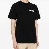 T-shirt Le T-shirt Gros Grain in nero Jacquemus - uomo 