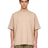 T-shirt a maniche corte Gros Grain in beige 
