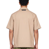 T-shirt a maniche corte Gros Grain in beige 