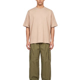 T-shirt a maniche corte Gros Grain in beige 