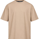 T-shirt a maniche corte Gros Grain in beige 