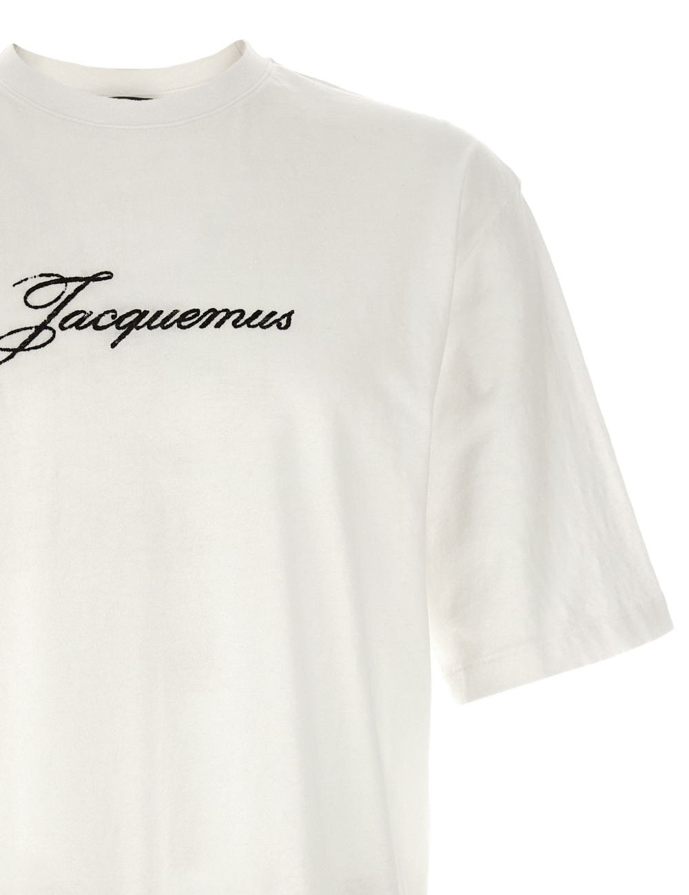 T-shirt con logo in bianco Jacquemus - unisex 