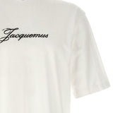 T-shirt con logo in bianco Jacquemus - unisex 