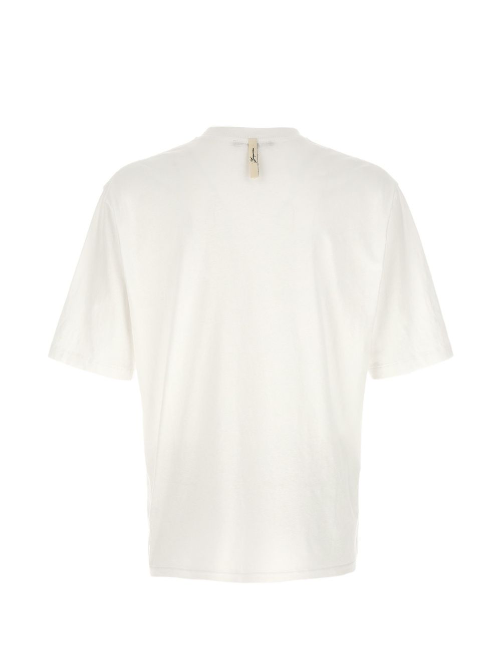T-shirt con logo in bianco Jacquemus - unisex 