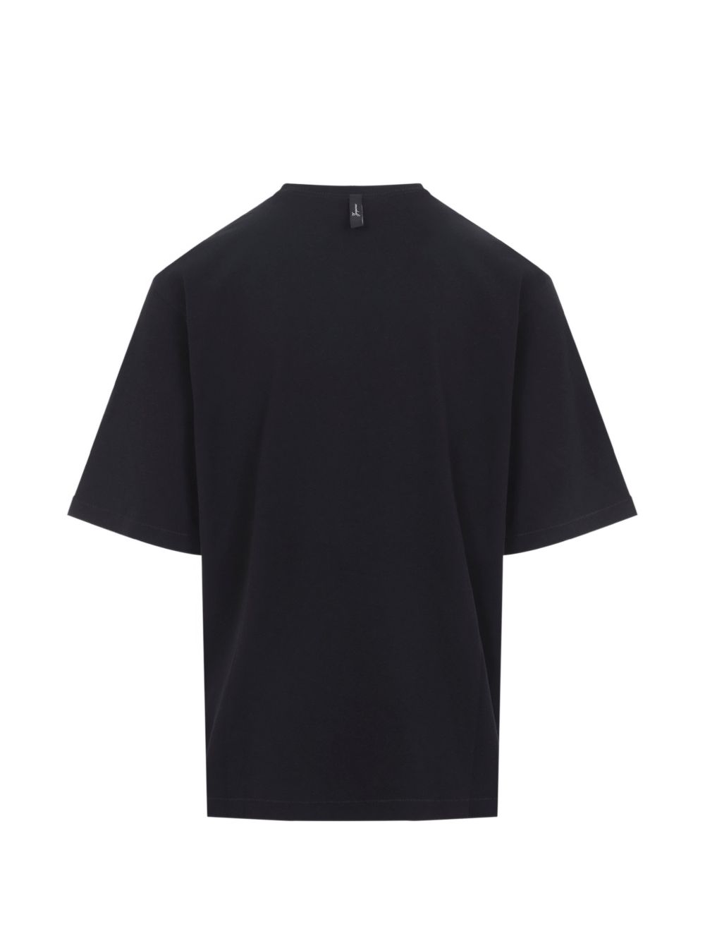 T-shirt con logo in nero 