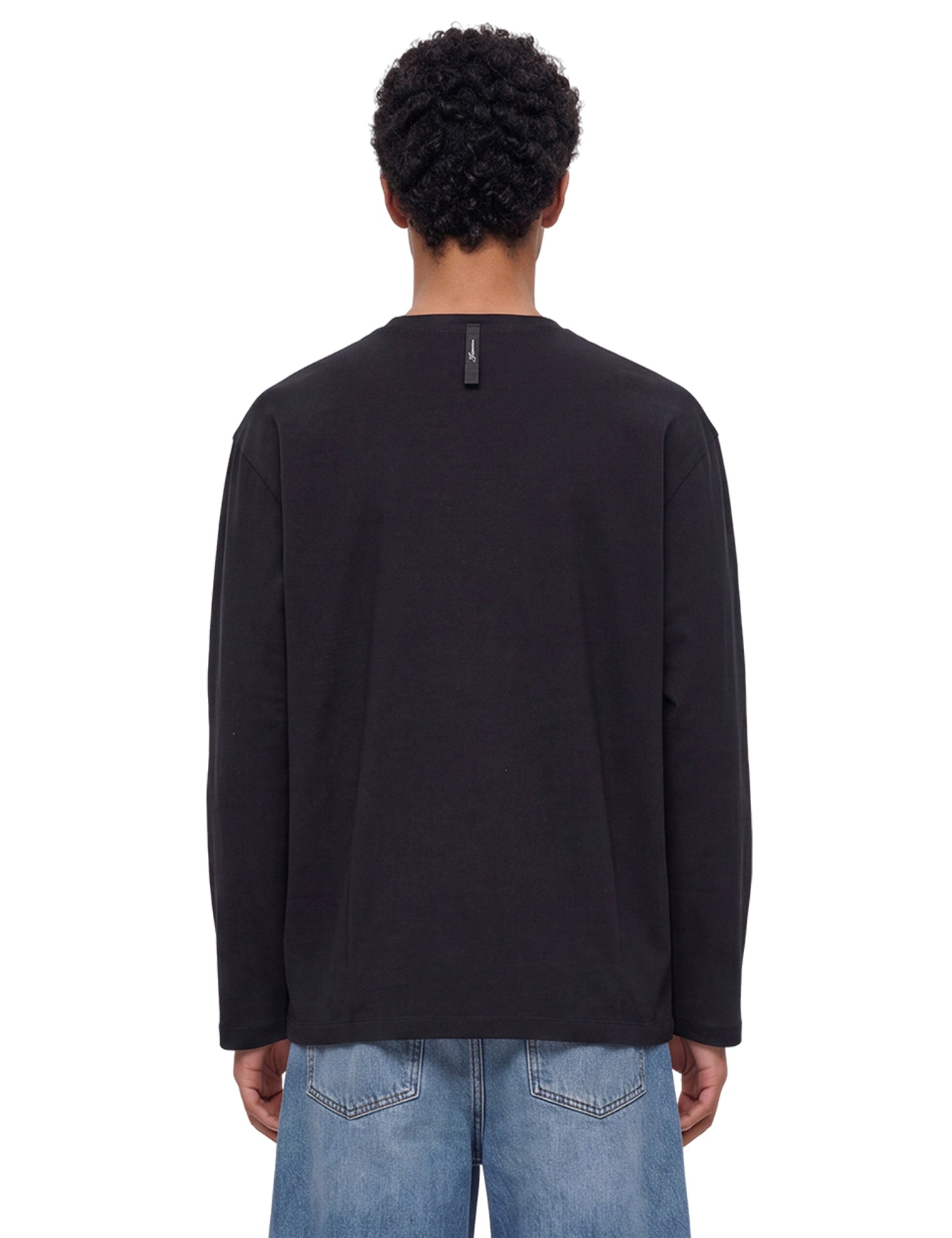 T-shirt le tshirt jacquemus in nero 