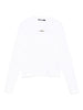 Jacquemus white grosgrain long sleeve T-shirt - women
