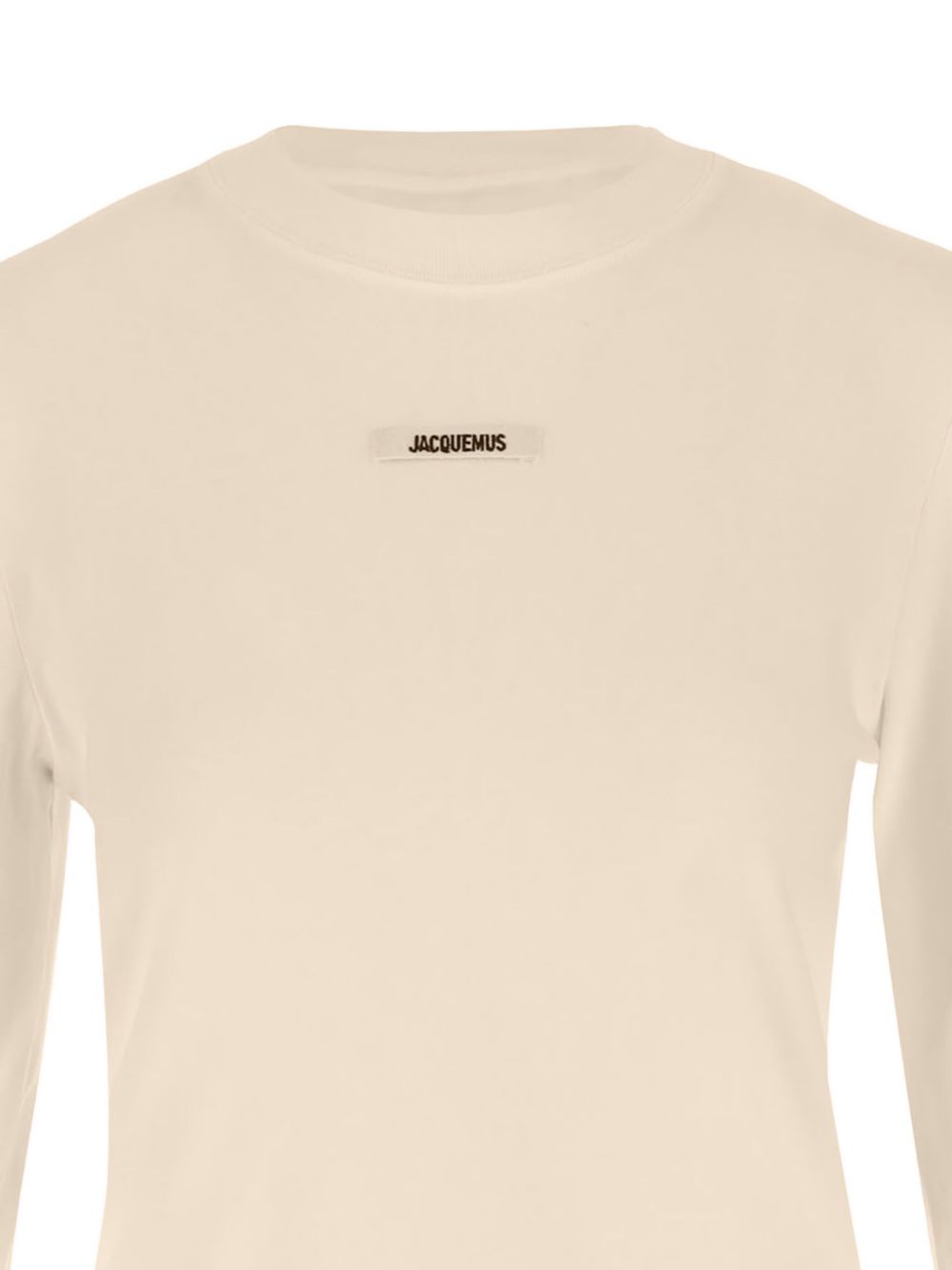 T-shirt a maniche lunghe Le Tshirt Gros Grain in avorio 