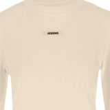 T-shirt a maniche lunghe Le Tshirt Gros Grain in avorio 