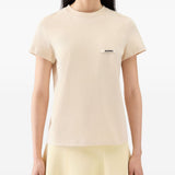 T-shirt Le T-shirt Gros Grain in avorio 