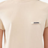 T-shirt Le T-shirt Gros Grain in avorio 