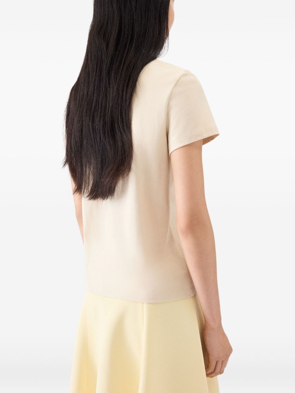 T-shirt Le T-shirt Gros Grain in avorio 