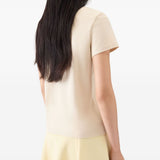 T-shirt Le T-shirt Gros Grain in avorio 