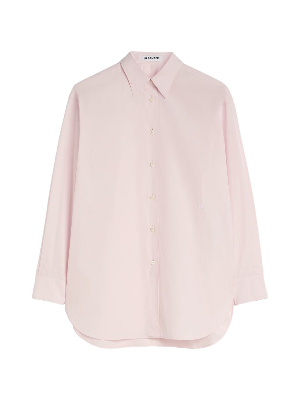 Camicia con ricamo in rosa 