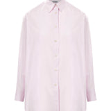 Camicia con ricamo in rosa 