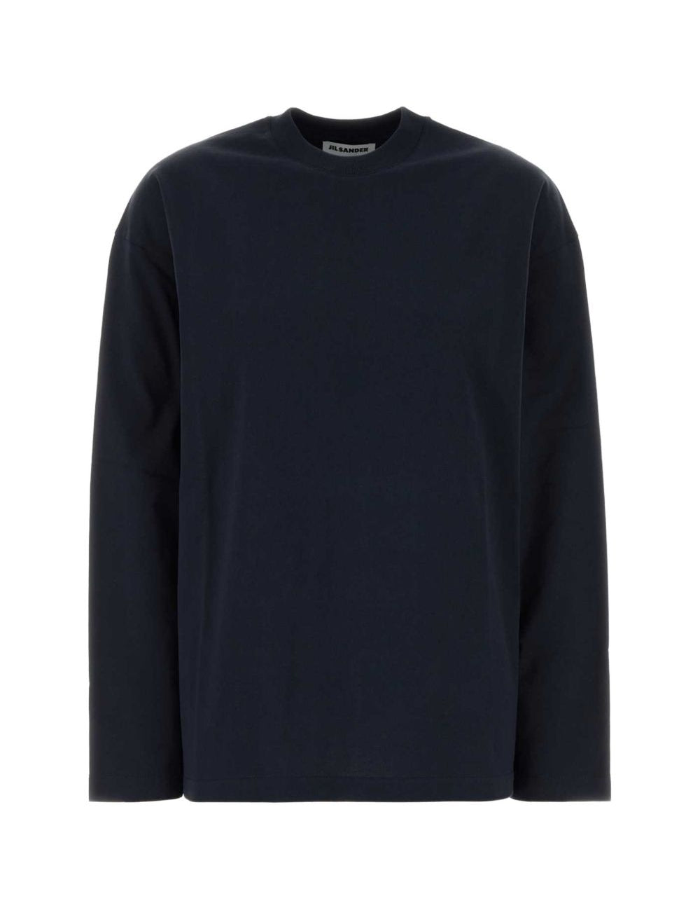 T-shirt a maniche lunghe in blu 