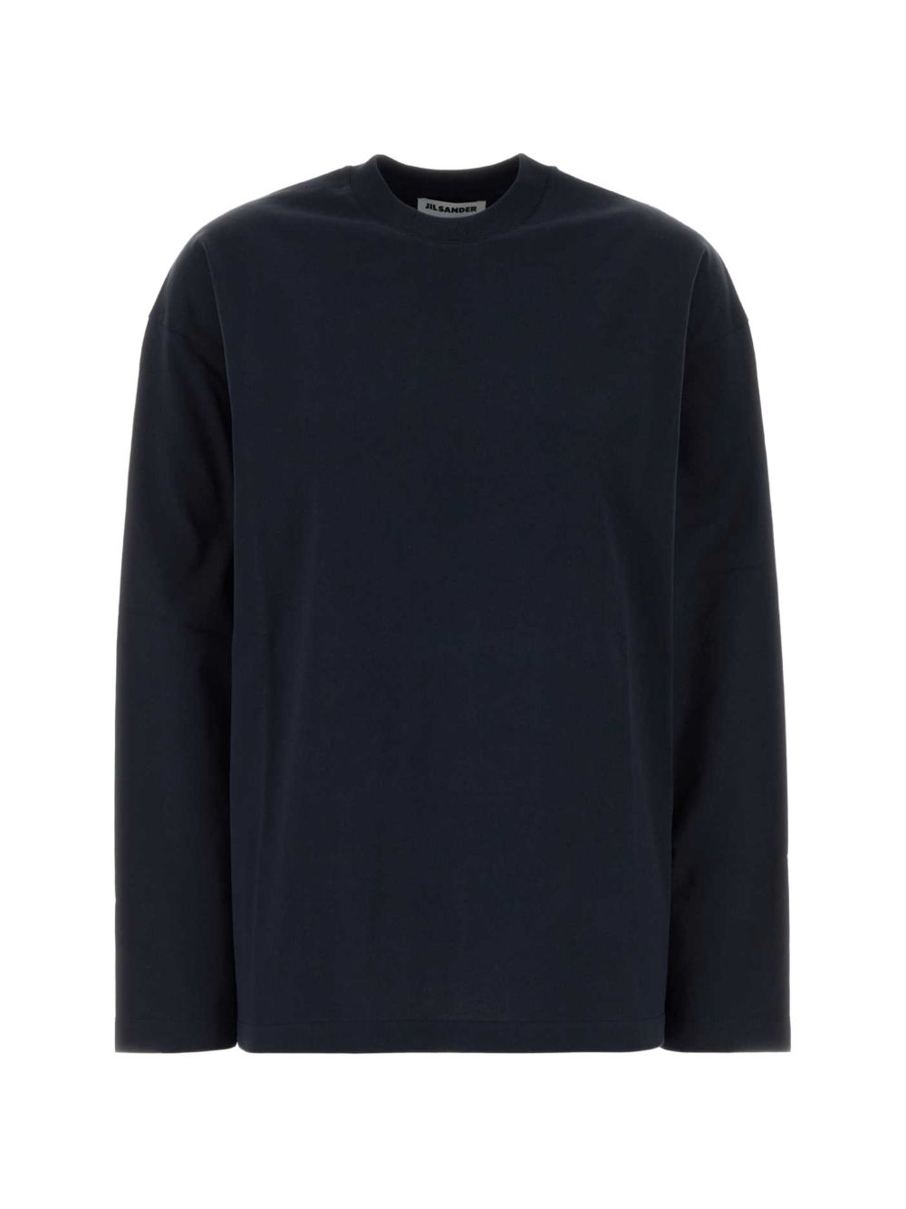 T-shirt a maniche lunghe in blu 