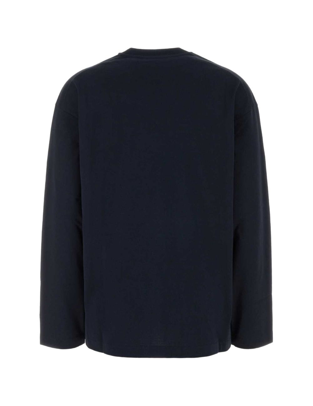 T-shirt a maniche lunghe in blu 