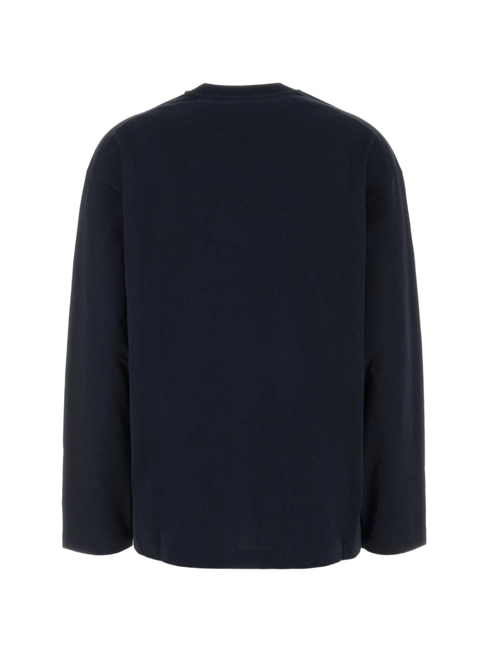 T-shirt a maniche lunghe in blu 