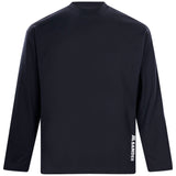 T-shirt a maniche lunghe in blu 