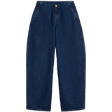 Jeans con gamba ampia n blu 