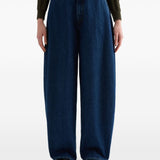 Jeans a gamba ampia n blu 