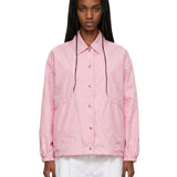 Giacca con bottoni in rosa 