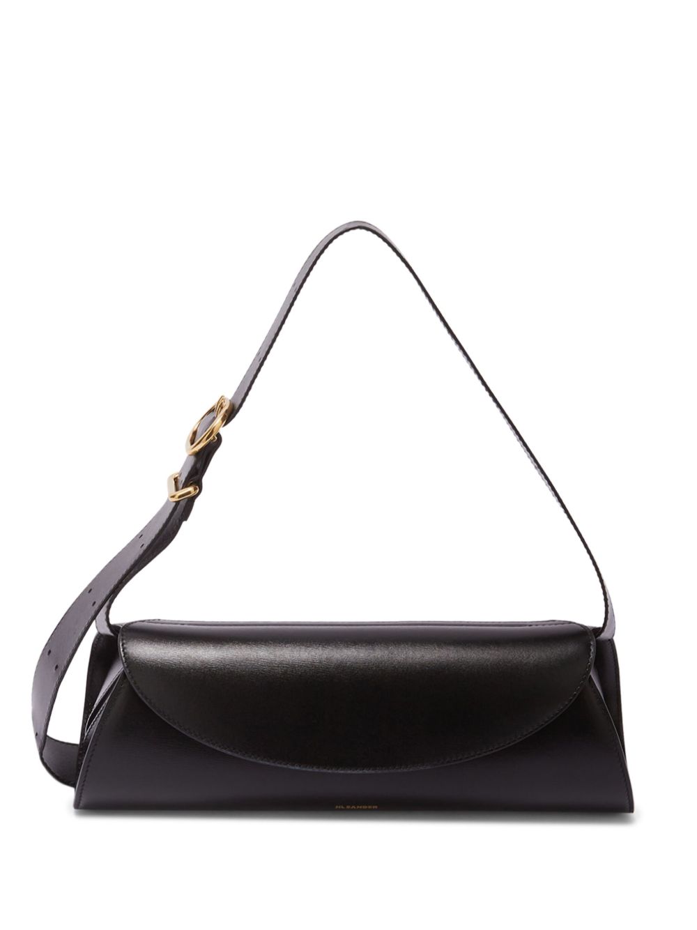 Borsa a spalla Cannolo in nero 
