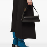 Borsa a spalla Cannolo in nero 