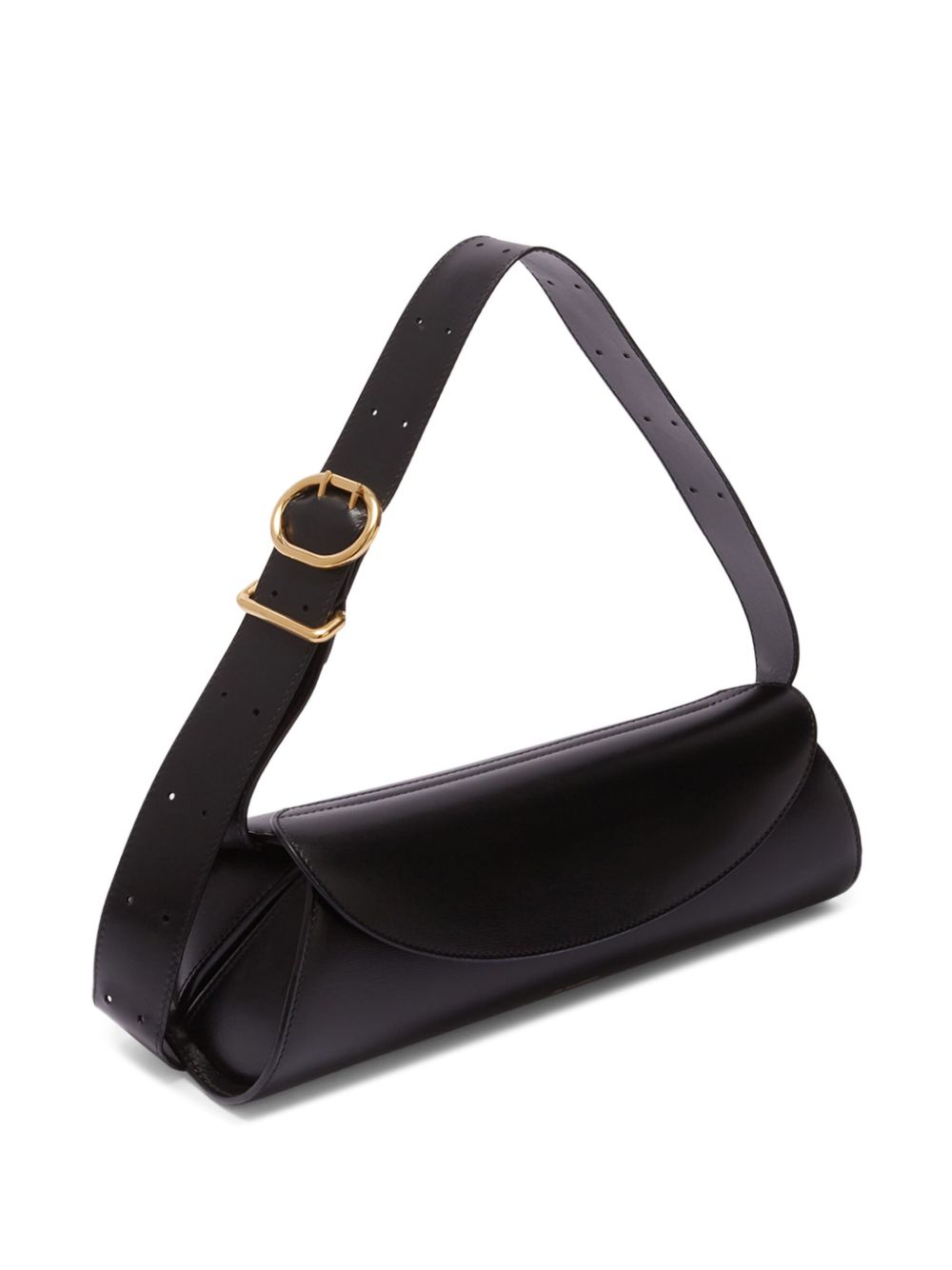 Borsa a spalla Cannolo in nero 